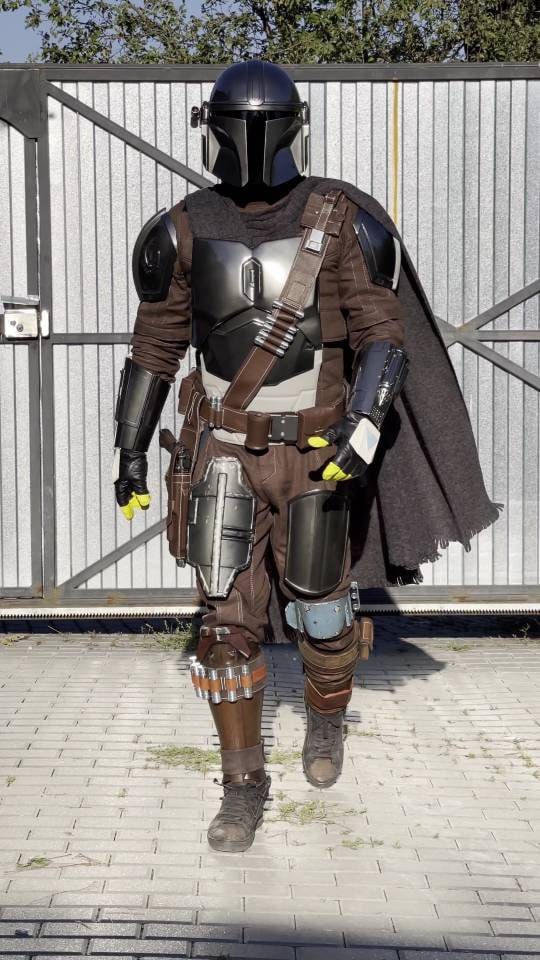Mandalorian Armor Cosplay Costume, Full beskar armor - 3d Planet Props